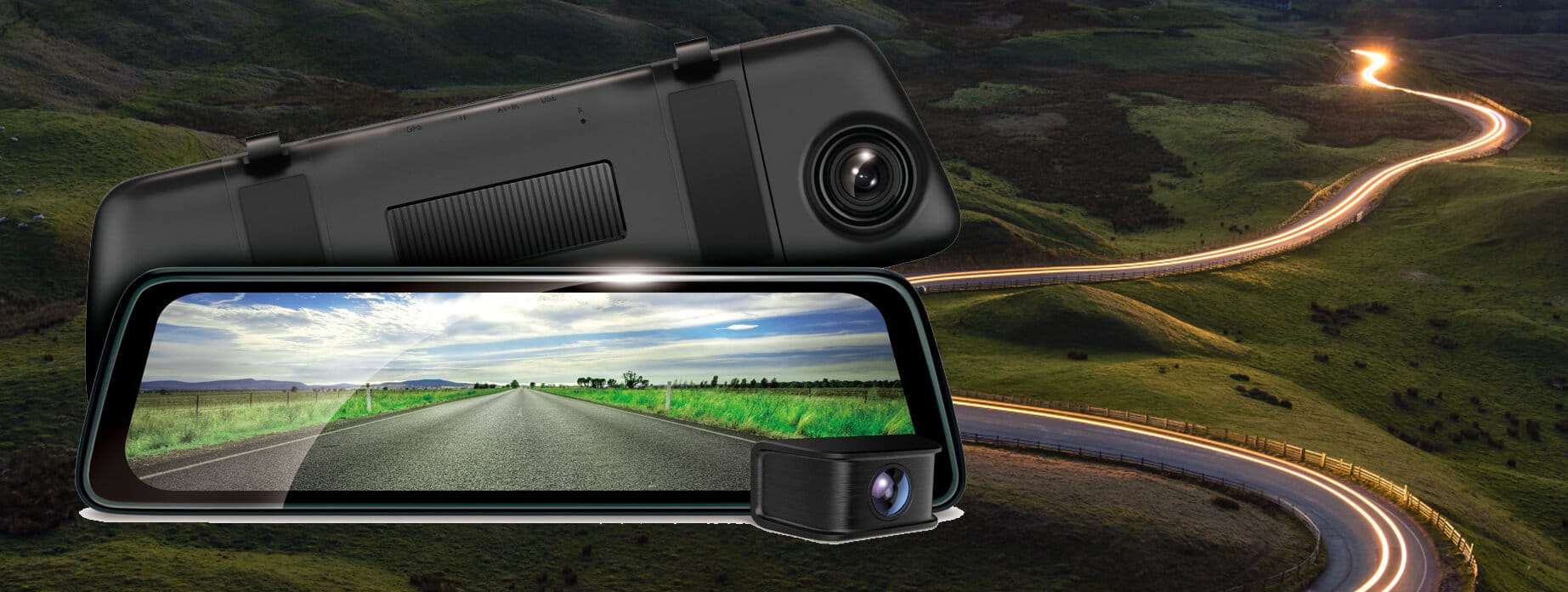 Road Angel Mirror View Dash Cam